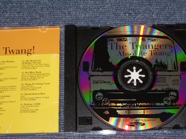画像: THE TWANGERS - ABSOLUTE TWANG! / 2004 FINLAND  BRAND NEW CD 