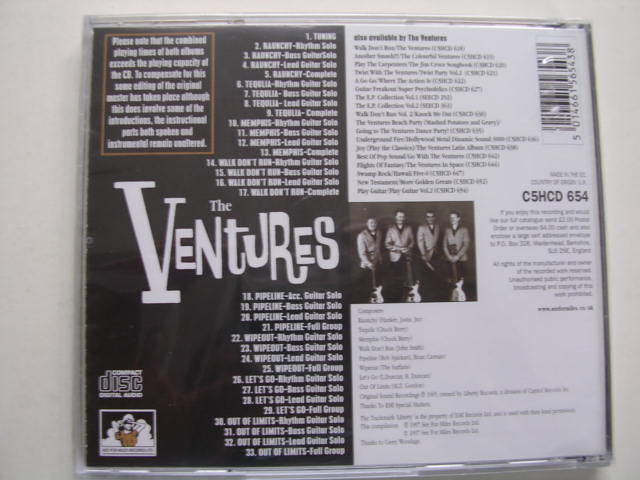 画像: THE VENTURES -PLAY GUITAR + PLAY GUITAR VOL.2  ( 2 in 1 )/ 1997  UK& EU SEALED   CD 