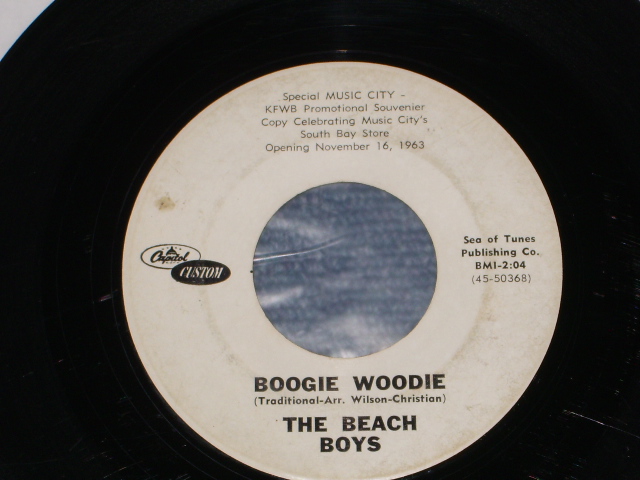 画像: THE BEACH BOYS - SPIRIT OF AMERICA   / 1963 US  PROM ONLY   7"Single