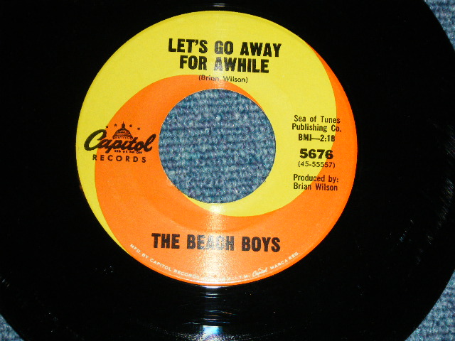 画像: THE BEACH BOYS - GOOD VIBRATIONS  ( MATRIX V G-2/G-2 : STRAIGHT CUT PS ) / 1966 US ORIGINAL 7" SINGLE With PICTURE SLEEVE 