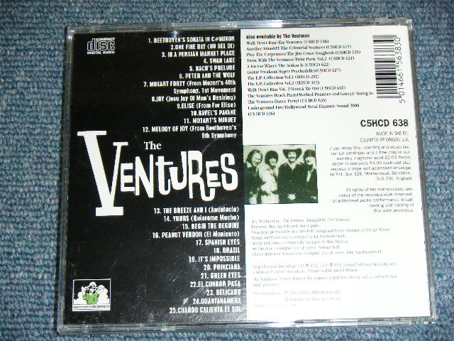 画像: THE VENTURES -  JOY + LATIN ALBUM  ( 2 in 1 ) / 1996 UK& EU  Used  CD 