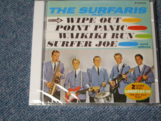 画像1: THE SURFARIS - FUN CITY, USA/WIPE OUT ( 2 in 1 ) / 1990 GERMAN  ORIGINAL Brand New SEALED CD 