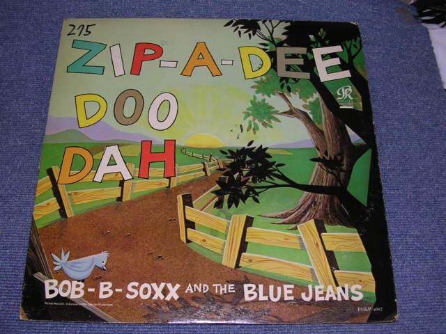 画像1: BOB-B-SOXX AND THE BLUE JEANS - ZIP A DEE DOO DAH / 1963 US ORIGINAL WHITE LABEL Promo MONO LP 
