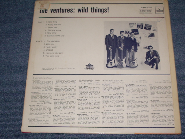 画像: THE VENTURES - WILD THINGS! / 1966 HOLLAND ORIGINAL LP