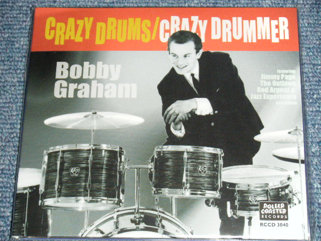 画像1: BOBBY GRAHAM &  V.A.( OUTLAWS ROD ARGENT etc...) - CRAZY DRUMS/CRAZY DRUMMER / 2000 UK  ORIGINAL Brand New CD 