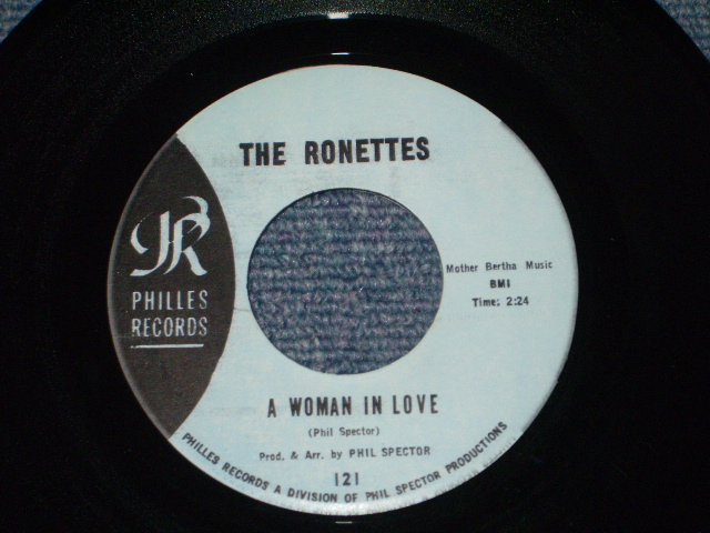 画像: THE RONETTES - DO I LOVE YOU / A WOMAN INLOVE ( BLUE Label BOOT??? STEREO Version : Ex++/Ex+++ )/  1964?? US ORIGINAL??? 7" SINGLE