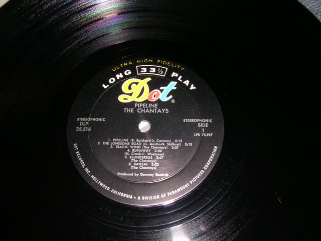 画像: THE CHANTAYS - PIPELINE ( Ex++/Ex+++ ) / 1963 US ORIGINAL STEREO LP 