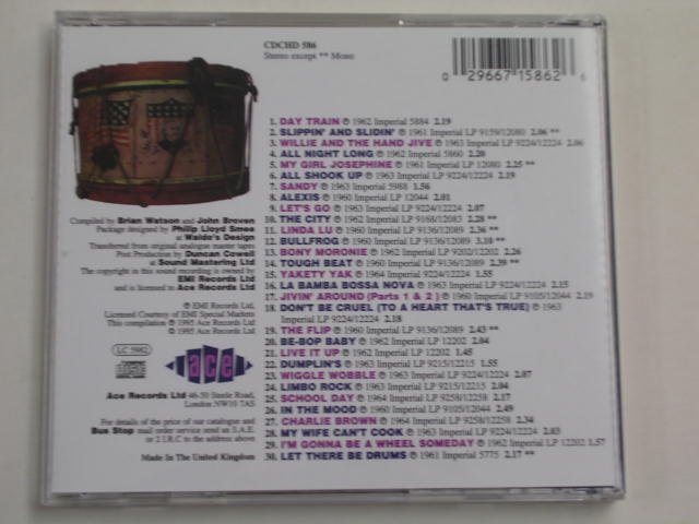 画像: SANDY NELSON - ROCK 'N' ROLL DRUMS / 1995 UK ORIGINAL USED  CD 