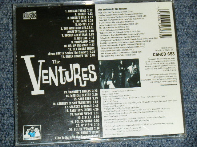 画像: THE VENTURES -  BATMAN + T.V.THEMES ( 2 in 1 )/ 1997  UK& EU Used CD 