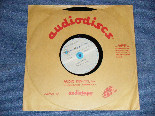 画像: THE VENTURES  - SUNNY RIVER ( DIFFERENT MIX on ALBUM VERSION ) / US ORIGINAL TEST PRESS : ACETATE  10" Single 