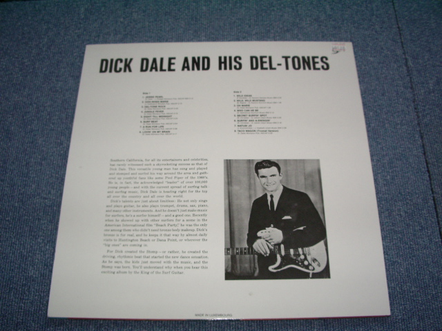画像: DICK DALE AND HIS DEL-TONES - RARITIES / GERMANY REISSUE NEW LP  