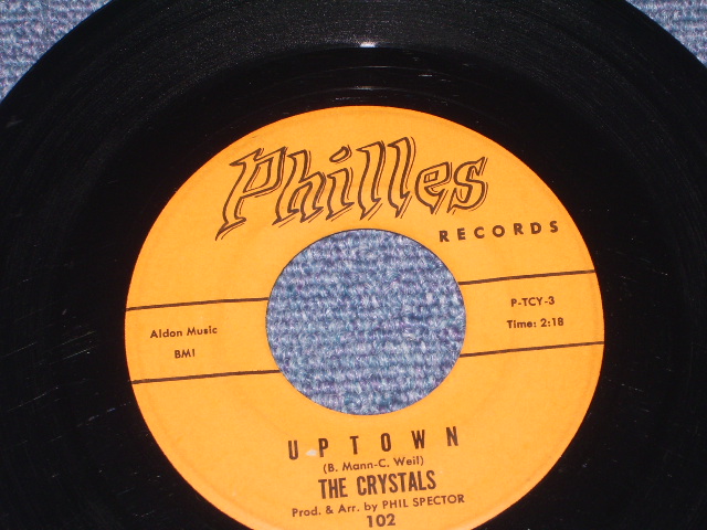 画像1: THE CRYSTALS - UPTOWN  ( ORANGE LABEL  Ex-/Ex- ) / 1962 US ORIGINAL 7" SINGLE