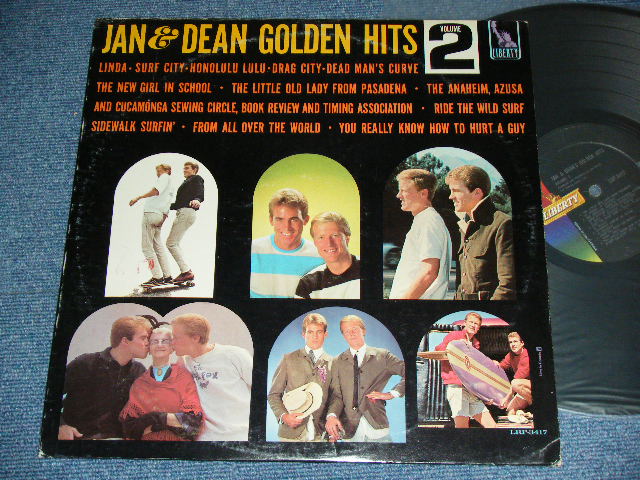 画像1: JAN & DEAN -GOLDEN HITS VOL.2 ( Ex-/Ex-,Ex++)  / 1965 US ORIGINAL MONO  LP 