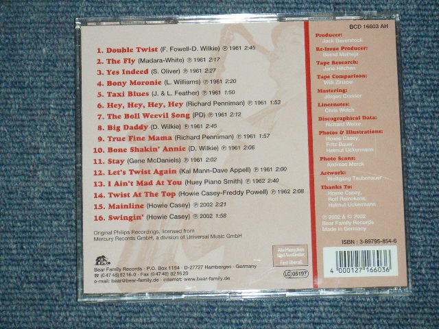 画像: HOWIE CASEY & THE SENIORS - TWIST AT THE TOP Plus...    /2002 GERMANY Brand NEW CD