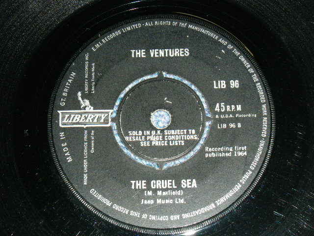 画像: THE VENTURES - WALK DON'T RUN '64 (VG+++/VG+++ )  / 1964  UK ORIGINAL 7" SINGLE 