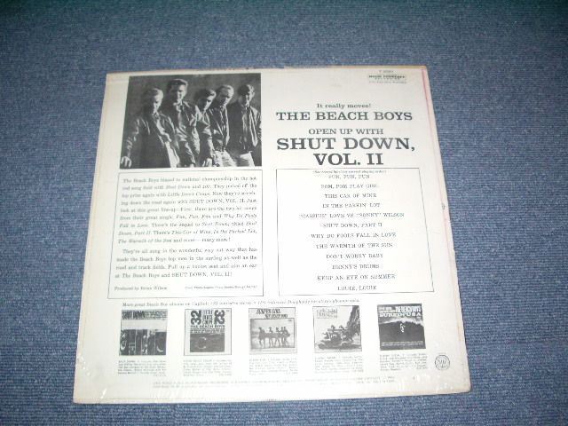 画像: The BEACH BOYS - SHUT DOWN VOLUME 2 ( MINT- / MINT- ) / 1964 PHILIPPINES ORIGINALMONO   LP