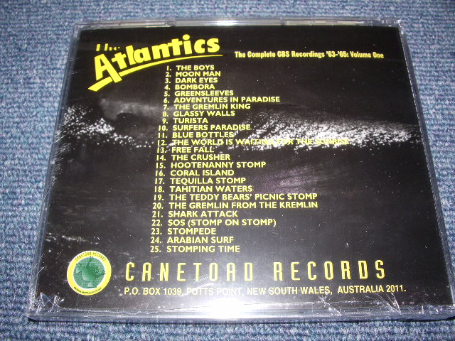 画像: THE ATLANTICS - THE COMPLETE CBS RECORDINGS VOL.1 / AUSTRALIA ONLY SEALED CD