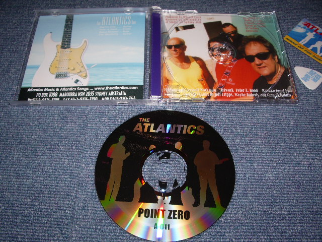 画像: THE ATLANTICS - POINT ZERO +PICK+MAGNETIC  /AUSTRALIA ONLY Brand New  CD  