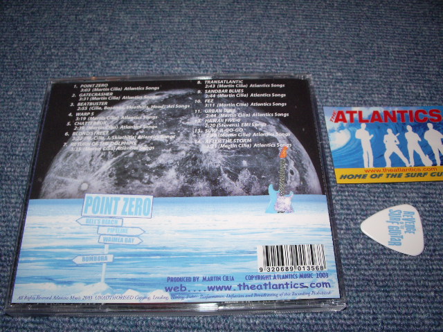 画像: THE ATLANTICS - POINT ZERO +PICK+MAGNETIC  /AUSTRALIA ONLY Brand New  CD  