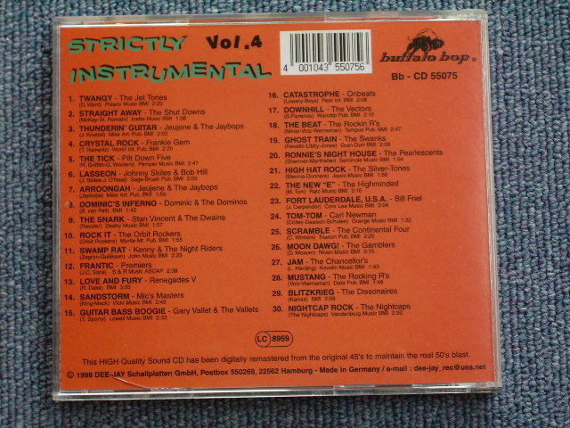 画像: VA - STRICTLY INSTRUMENTAL VOL.4 / 1998 GERMANY BRAND NEW  CD  