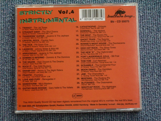 画像: VA - STRICTLY INSTRUMENTAL VOL.4 / 1998 GERMANY BRAND NEW  CD  