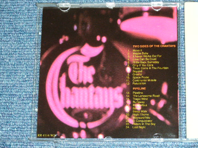 画像: THE CHANTAYS- TWO SIDES OF + PIPELINE ( 2 in 1 ) / 1990 GERMAN  ORIGINALUsed CD 