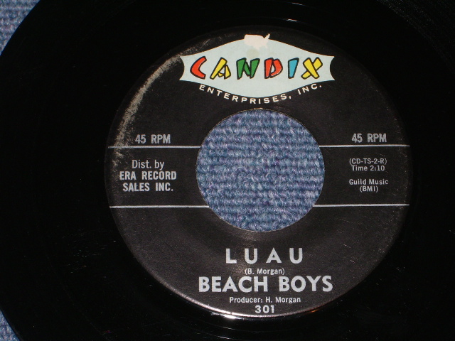 画像: THE BEACH BOYS - SURFIN' SAFARI ( 2nd Press Label )  / 1961 US ORIGINAL 7" SINGLE 