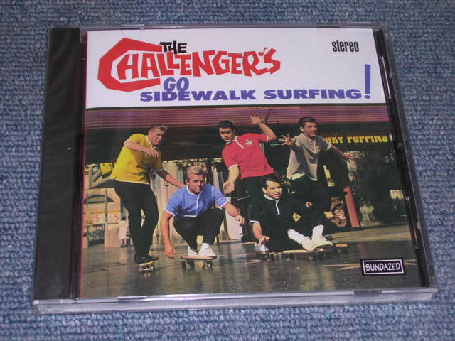 画像1: THE CHALLENGERS - GO SIDEWALK SURFING! / 1994 US Brand New SEALED  CD 