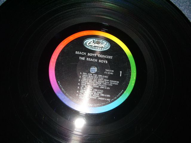 画像: The BEACH BOYS - CONCERT ( MATRIX NUMBER  TAO- 1 & 2 -2198-H7 & H7  Ex+/Ex++ ) / 1964 US ORIGINAL MONO LP