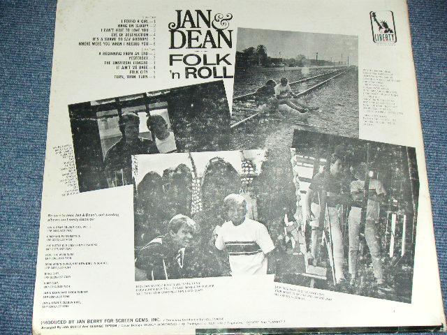 画像: JAN & DEAN - FOLK 'N ROLL ( Ex+/Ex ) / 1965 US ORIGINAL STEREO  LP 