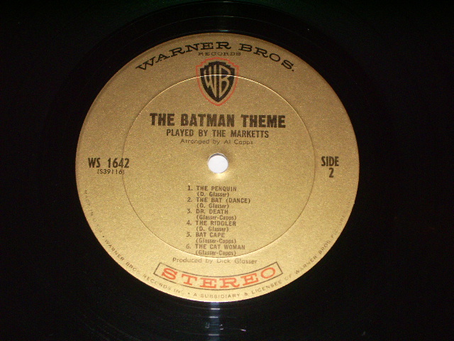 画像: The MARKETTS - THE BATMAN THEME ( Ex+/MINT- ) / 1966 US ORIGINAL STEREO  LP