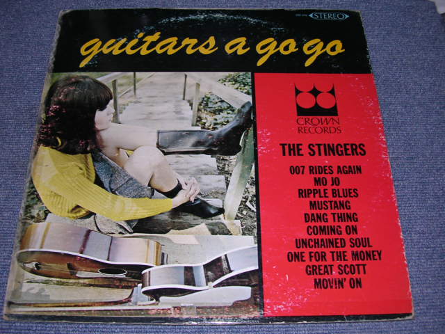 画像1: THE STINGERS  - GUITAR A GO GO / 1966? US ORIGINAL LP 