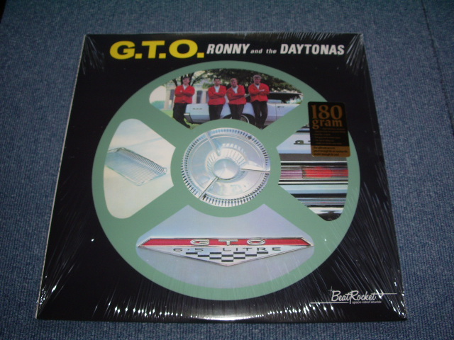 画像1: RONNY and the DAYTONAS - G.T.O. / US 180 glam HEAVY WEIGHT REISSUE SEALED LP