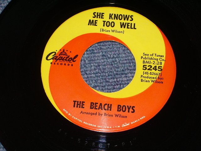画像: THE BEACH BOYS - WHEN I GROW UP( GREEN BORDER Cover )  /  1964 US  Original Ex+/Ex+  7"Single With Picture Sleeve  