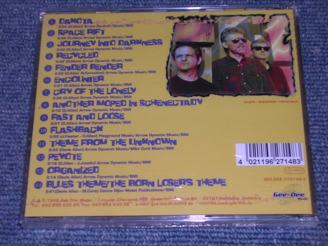 画像: DAVIE ALLAN & THE ARROWS - BYKEDELICS (New)  /1999 GERMAN ORIGINAL "BRAND NEW" CD 