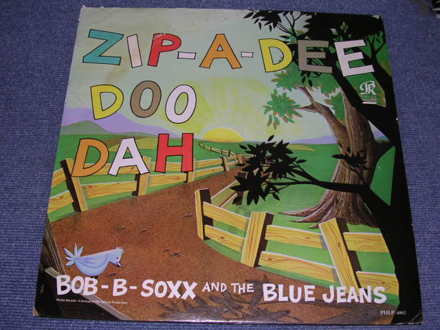 画像1: BOB-B-SOXX AND THE BLUE JEANS - ZIP A DEE DOO DAH ( VG+++,VG/Ex+ )  / 1963 US ORIGINAL BLUE LABEL MONO Used  LP 