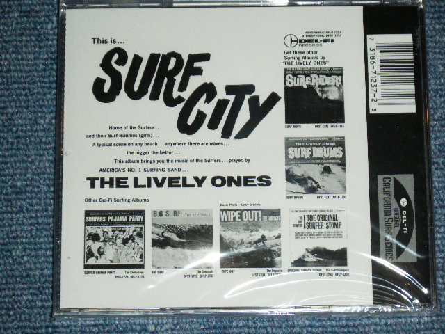 画像: THE LIVELY ONES - SURF CITY  /  1993 US ORIGINAL Brand New Sealed CD  