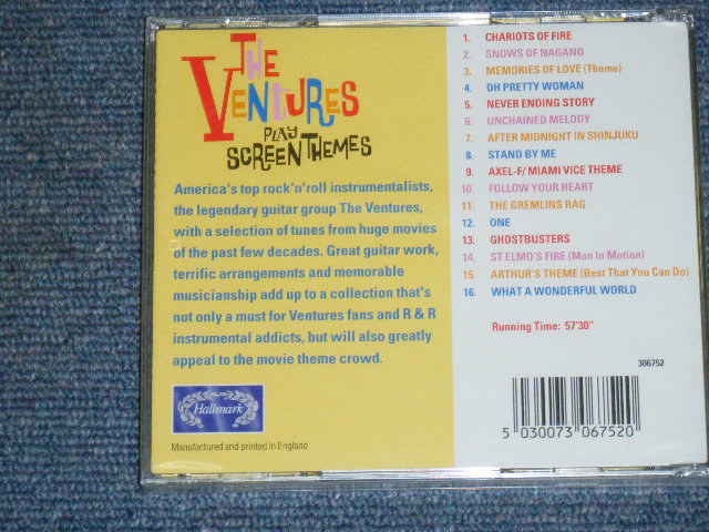 画像: THE VENTURES -  PLAY SCREEN THEMES  / 1997 UK ORIGINAL Brand New Sealed CD 