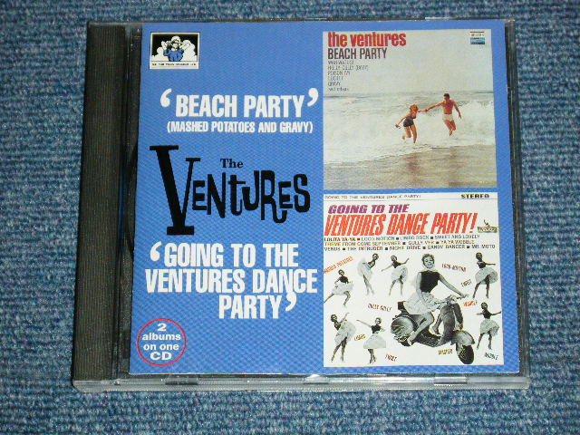 画像1: THE VENTURES - BEACH PARTY + GOING TO THE DANCE PARTY ( 2 in 1 : EX+/MINT )/ 1996  UK& EU Used CD 