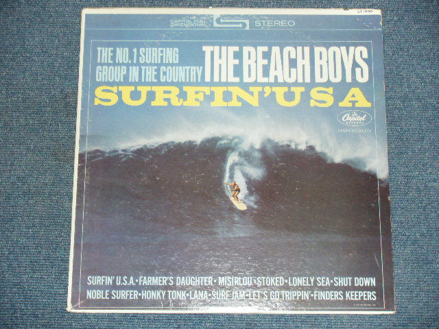 画像1: The BEACH BOYS - SURFIN' USA ( Ex+ / Ex++ ) / 1963 US ORIGINAL STEREO LP