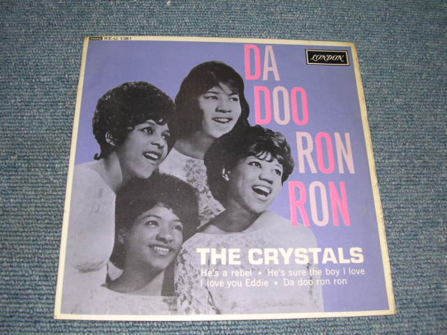 画像1: THE CRYSTALS - DA DOO LON LON ( With Autographed Signed by "DARLEN LOVE")  / 1934 UK ORIGINAL 7" EP