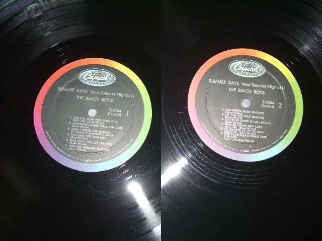 画像: The BEACH BOYS -SUMMER DAYS  ( Ex++/Ex+++ : Matrix #  PIP/PIP ) / 1965 US ORIGINAL MONO  LP