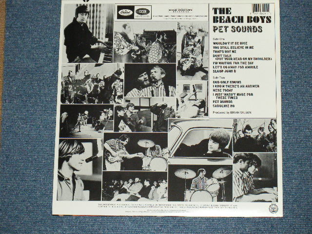 画像: THE BEACH BOYS - PET SOUNDS (With BONUS TRACKS) (MINT-/MINT) / 1990's US REISSUE Used LP