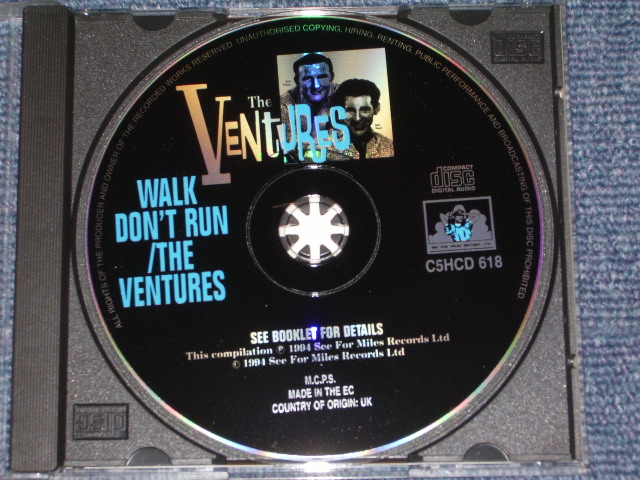 画像: THE VENTURES - WALK DON'T RUN + THE VENTURES ( 2 in 1 ) / 1994  UK& EU  USED   CD  Ex+++ / MINT