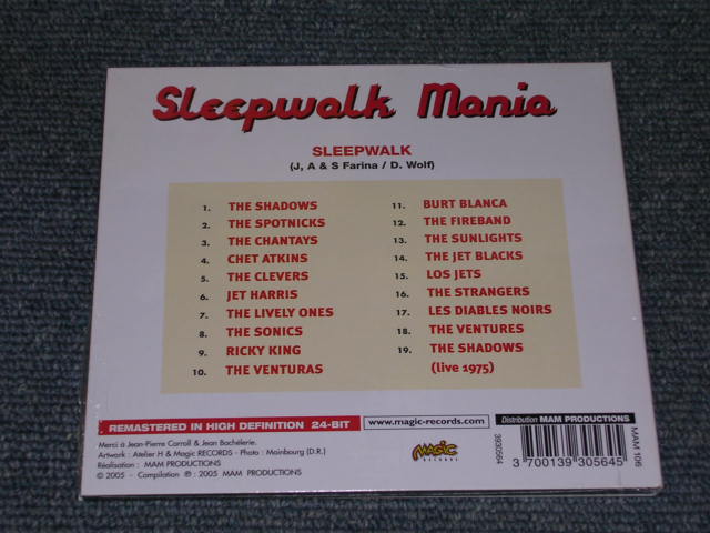 画像: va OMNIBUS - SLEEPWALKMANIA ( FRENCH ONLY ALBUM )  / 2005 FRENCH DI-GI PACK SEALED  CD 