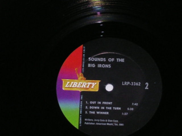 画像: Sound Noise ( MOTOR CYCLES  Sound With INST. MUSIC - SOUNDS OF THE BIG IRONS  / 1964 US ORIGINAL MONO LP