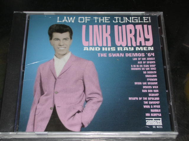 画像1: LINK WRAY -LAW OF THE JUNGLE! / 2005 US SEALED CD