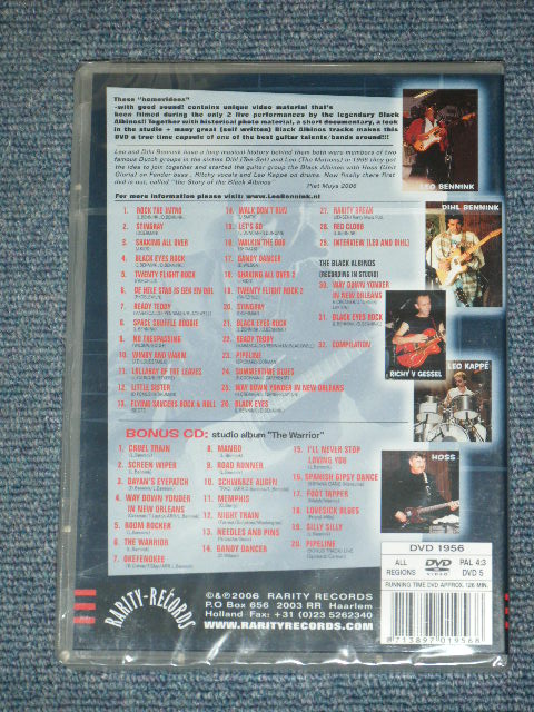画像: BLACK ALBINOS ALBINO'S  - THE STORY OF...( DVD + CD ) / 2006 HOLLAND PAL System Brand New Sealed DVD