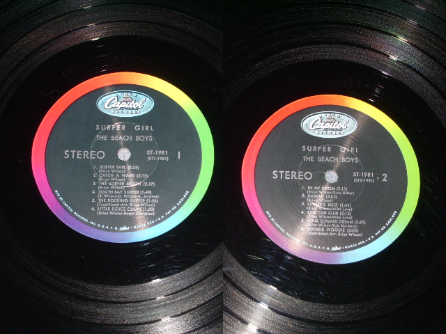 画像: The BEACH BOYS - SURFER GIRL ( Ex+++ / MINT- ) / 1963 US ORIGINAL STEREO LP