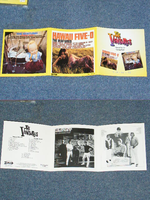 画像: THE VENTURES - SWAMP ROCK + HAWAII FIVE- O ( 2 in 1 + BONUS ) / 1996  US ORIGINAL USED  CD 